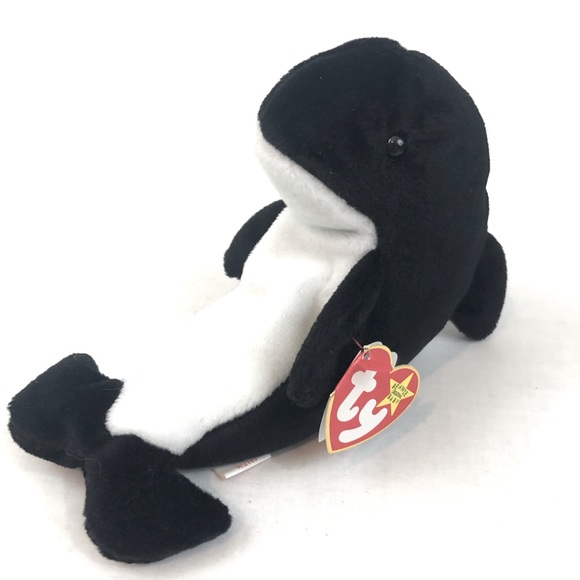whale beanie baby
